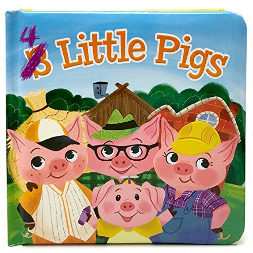 Stock image for 4 Little Pigs: Padded Board Book for sale by Wonder Book
