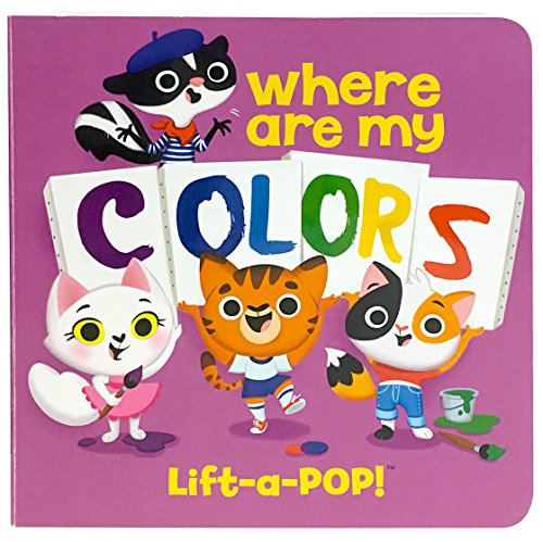 Beispielbild fr Where are my Colors: Lift-a-Pop Children's Board Book zum Verkauf von Gulf Coast Books