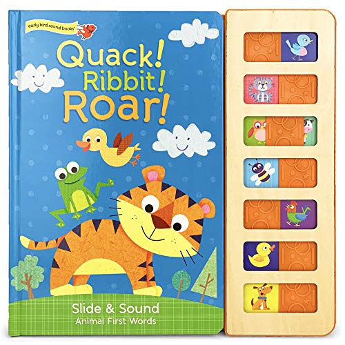 Stock image for Quack! Ribbit! Roar! (Early Bird Sound Books Slide and Sound) for sale by Orion Tech