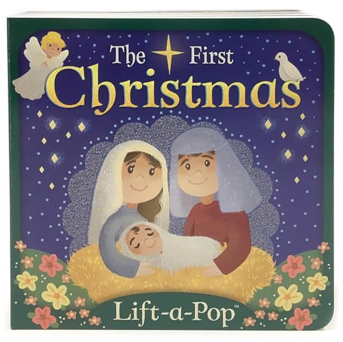 Beispielbild fr The First Christmas Lift-a-Pop Board Book For Babies and Toddlers zum Verkauf von Wonder Book