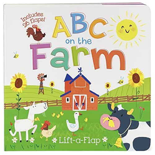Stock image for ABC on the Farm: A Large Lift-the-Flap Board Book for Toddlers, Preschoolers, And More, Ages 2-6 for sale by SecondSale