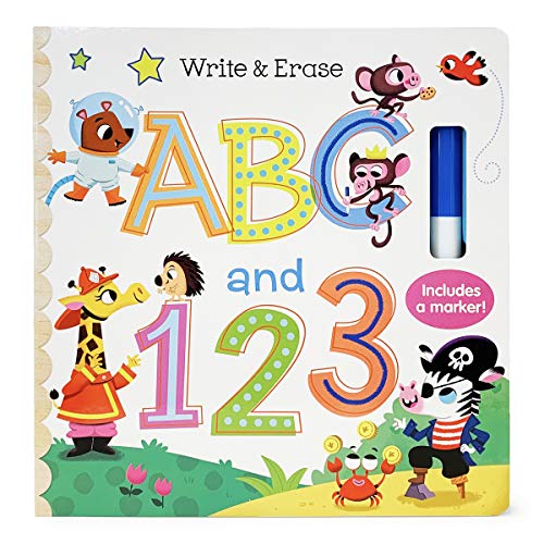 9781680523119: Write & Erase ABC and 123 (Early Bird Learning)