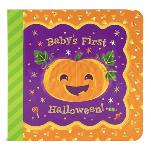 Beispielbild fr Baby's First Halloween Greeting Card Board Book (Includes Envelope and Foil Sticker) For Newborns, 0-12 Months (Little Bird Greetings Keepsake Book) zum Verkauf von ZBK Books