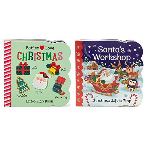 9781680523157: 2 Pack Christmas Lift-a-Flap Board Books (Chunky Lift a Flap)
