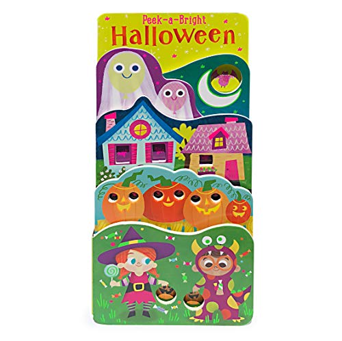 Stock image for Peek a Bright Halloween (Tall Tiered Board Book) for sale by Orion Tech