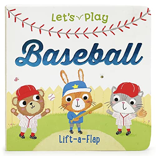 9781680523744: Let's Play Baseball! A Lift-a-Flap Board Book for Babies and Toddlers