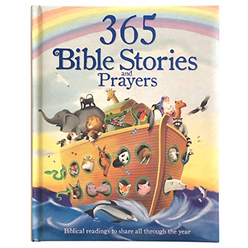 Stock image for 365 Bible Stories and Prayers Padded Treasury - Gift for Easter, Christmas, Communions, Baptism, Birthdays for sale by Orion Tech