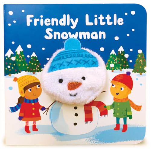 Stock image for Friendly Little Snowman Finger Puppet Christmas Board Book Ages 0-4 (Finger Puppet Book) for sale by Your Online Bookstore
