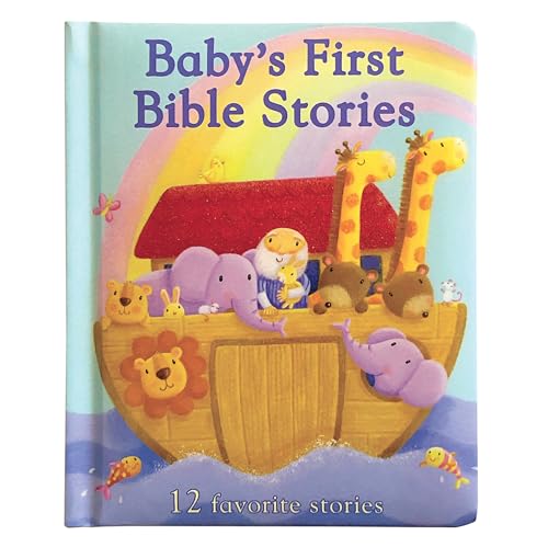 Beispielbild fr Baby's First Bible Stories Padded Board Book - Gift for Easter, Christmas, Communions, Newborns, Birthdays, Ages 1-6 zum Verkauf von Wonder Book