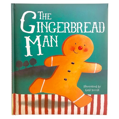 Beispielbild fr The Gingerbread Man Padded Hardcover Christmas Storybook zum Verkauf von BooksRun