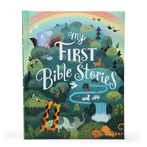 Beispielbild fr My First Bible Stories Padded Treasury Book - Gifts for Easter, Christmas, Communions, Birthdays, Ages 4-8 zum Verkauf von ZBK Books
