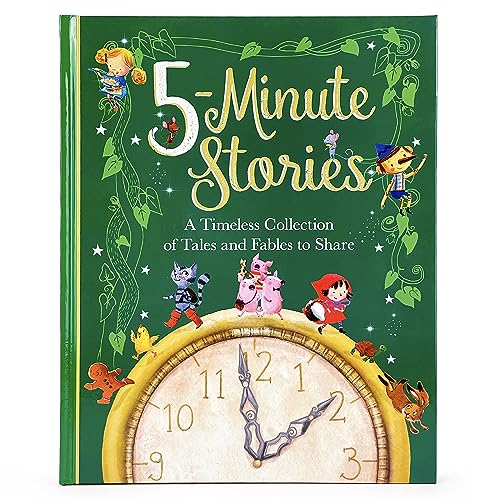 Stock image for A Treasury of Five Minute Stories: Over 30 Tales and Fables to Share (Hardcover Storybook Treasury) for sale by SecondSale