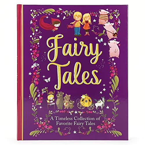 Beispielbild fr Fairy Tales Treasury: A Timeless Collection of Favorite and Classic Fairy Tales Stories for Children zum Verkauf von BooksRun
