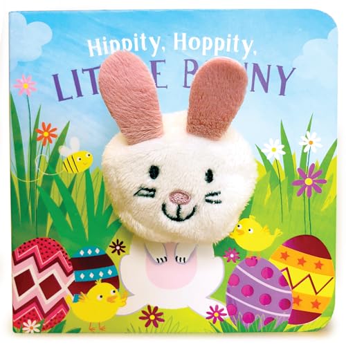 Beispielbild fr Hippity, Hoppity, Little Bunny (Finger Puppet Board Book for Easter Basket Stuffer Ages 0-4) (Finger Puppet Book) zum Verkauf von Gulf Coast Books