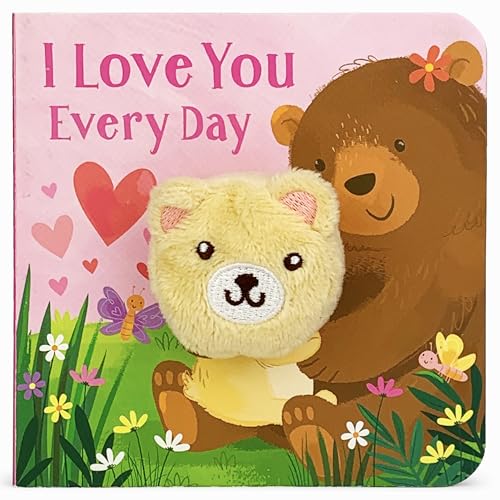 Stock image for I Love You Every Day Finger Puppet Board Book for Babies and Toddlers; Valentine's Day, Holidays & More to Talk About Love for sale by Reliant Bookstore