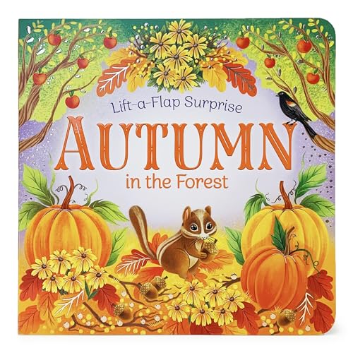 Stock image for Autumn In The Forest Deluxe Lift-a-Flap & Pop-Up Seasons Board Book for Fall (Lift-a-flap Surprise) for sale by ZBK Books