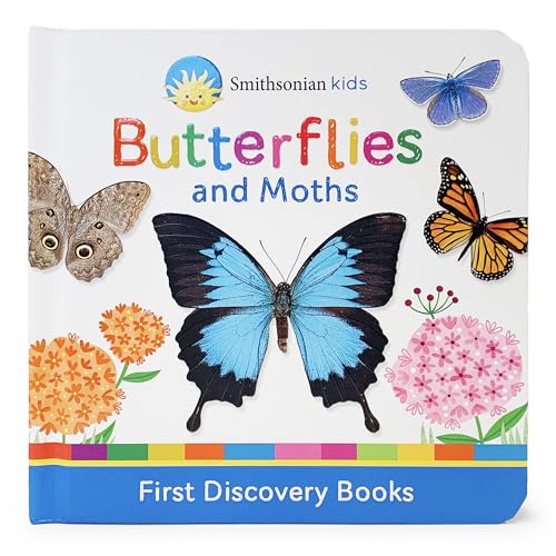 Beispielbild fr Smithsonian Kids Butterflies and Moths: First Discovery Books zum Verkauf von ThriftBooks-Atlanta
