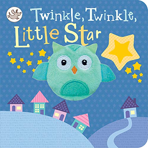Stock image for Twinkle Twinkle Little Star (Nursery Rhyme Finger Puppet Board Book with Owl puppet for ages 0 and up) for sale by WorldofBooks