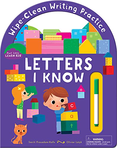 Imagen de archivo de Letters I Know (Start Little, Learn Big Wipe-Clean Writing Practice Board Book) a la venta por Redux Books