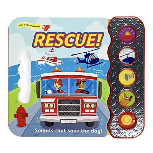 Stock image for Rescue! Sounds that Save the Day (Early Bird Sound Books 5 Button) for sale by Gulf Coast Books