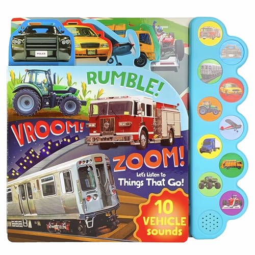 Beispielbild fr Rumble! Vroom! Zoom!: Let's Listen to Things That Go! zum Verkauf von ICTBooks