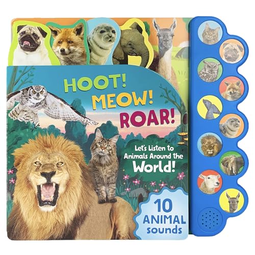 Stock image for Hoot! Meow! Roar!: Let's Listen to Animals Around the World! for sale by Gulf Coast Books
