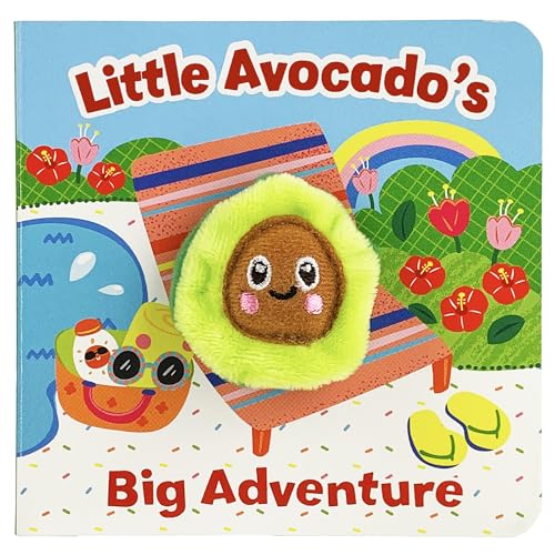 9781680527346: Little Avocado's Big Adventure Finger Puppet Board Book, Ages 1-4