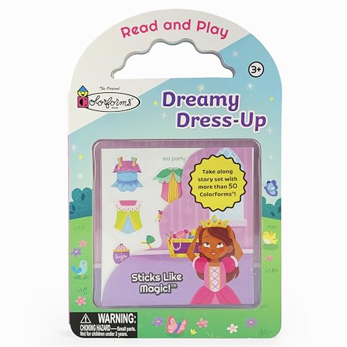 9781680527407: Colorforms Dreamy Dress-Up Princess - Reusable Sticker Activity Book Clings For Toddlers 2-5
