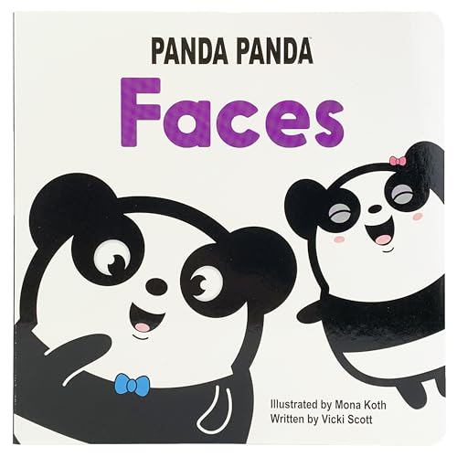 Stock image for Faces: Panda Panda Board Book (Learning Face Parts Baby to Toddler) (Panda Panda Board Books) for sale by SecondSale