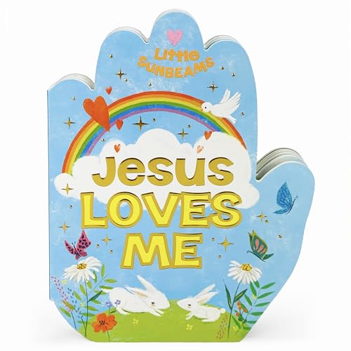 Stock image for Jesus Loves Me Praying Hands Board Book - Gift for Easter, Christmas, Communions, Birthdays, and more! Ages 1-5 (Little Sunbeams) for sale by SecondSale