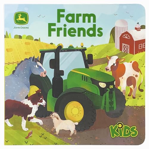 Beispielbild fr Farm Friends Lift-a-Flap Board Book (John Deere Kids) zum Verkauf von Wonder Book