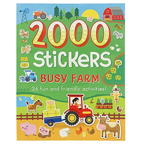 Stock image for 2000 Stickers Busy Farm Activity Book: 36 Fun and Friendly Activities! for sale by ThriftBooks-Dallas