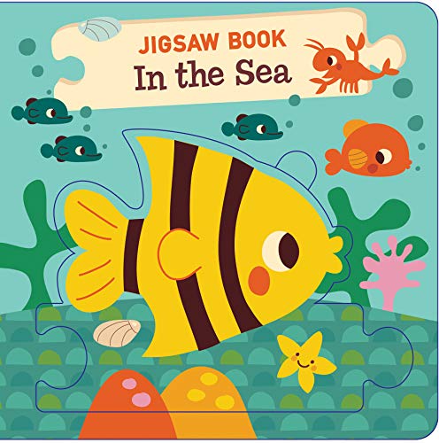 Beispielbild fr Jigsaw Book: In the Sea (Press Out and Play Puzzle Board Learning Book for Babies and Toddlers Ages 0 and up) zum Verkauf von Goodwill of Colorado