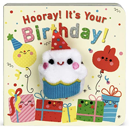 Beispielbild fr Hooray Its Your Birthday! Finger Puppet Board Book for Celebrations Parties Ages 1-4 (Finger Puppet Board Books) zum Verkauf von Red's Corner LLC