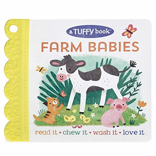 Beispielbild fr Tuffy Farm Babies Book - Washable, Chewable, Unrippable Pages With Hole For Stroller Or Toy Ring, Teether Tough, Ages 0-3 (A Tuffy Book) zum Verkauf von BooksRun