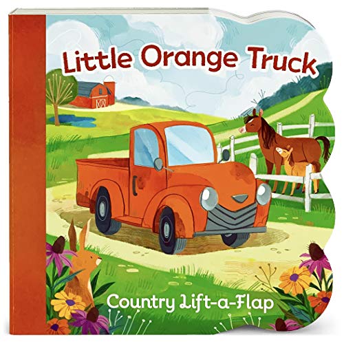 Stock image for Little Orange Truck (Chunky Lift-a-flap Board Book) for sale by ZBK Books