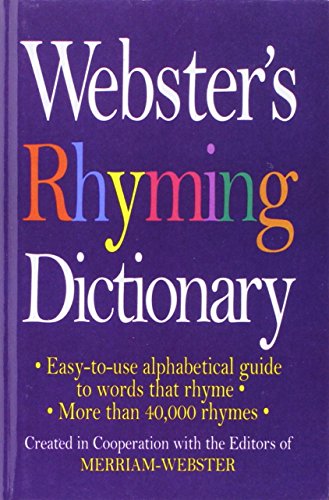 9781680651911: Webster's Rhyming Dictionary