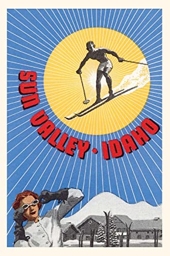 Stock image for Vintage Journal Sun Valley Ski and Sun Travel Poster (Pocket Sized - Found Image Press Journals) for sale by GF Books, Inc.