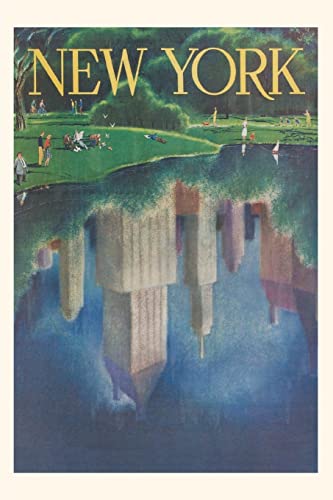 Stock image for Vintage Journal Art Deco Poster, Central Park Scene, New York City for sale by GreatBookPrices