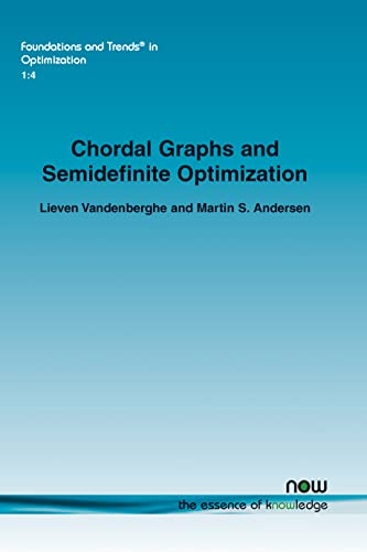 9781680830385: Chordal Graphs and Semidefinite Optimization