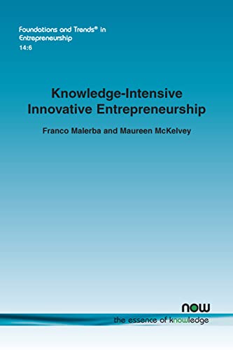 Beispielbild fr Knowledge-Intensive Innovative Entrepreneurship (Foundations and Trends(r) in Entrepreneurship) zum Verkauf von Buchpark