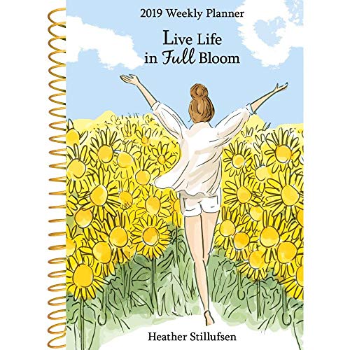 9781680882117: Live Life in Full Bloom 2019 Weekly Planner