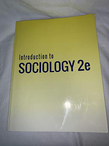 Imagen de archivo de Introduction to Sociology 2e a la venta por Goodwill of Colorado