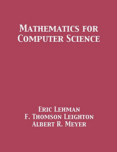 Beispielbild fr Mathematics for Computer Science zum Verkauf von medimops