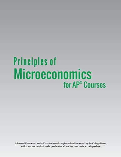 Imagen de archivo de Principles of Microeconomics for AP? Courses a la venta por SecondSale