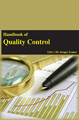 Beispielbild fr HANDBOOK OF QUALITY CONTROL zum Verkauf von Books Puddle