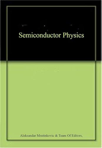 Stock image for Semiconductor Physics for sale by Basi6 International