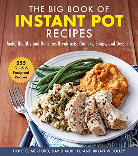 Beispielbild fr Big Book of Instant Pot Recipes: Make Healthy and Delicious Breakfasts, Dinners, Soups, and Desserts zum Verkauf von Wonder Book