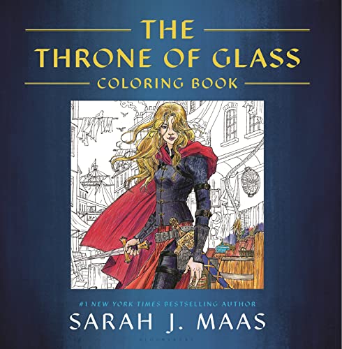 Stock image for The Throne of Glass Coloring Book for sale by Open Books