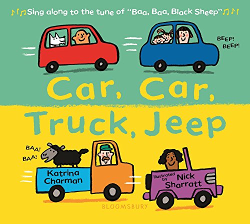 Stock image for Car, Car, Truck, Jeep (New Nursery Rhymes) for sale by Red's Corner LLC